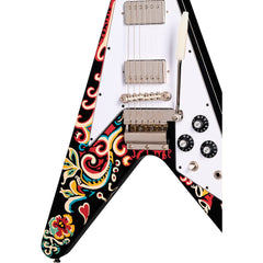 Epiphone Jimi Hendrix Love Drops Flying V Ebony | Music Experience | Shop Online | South Africa