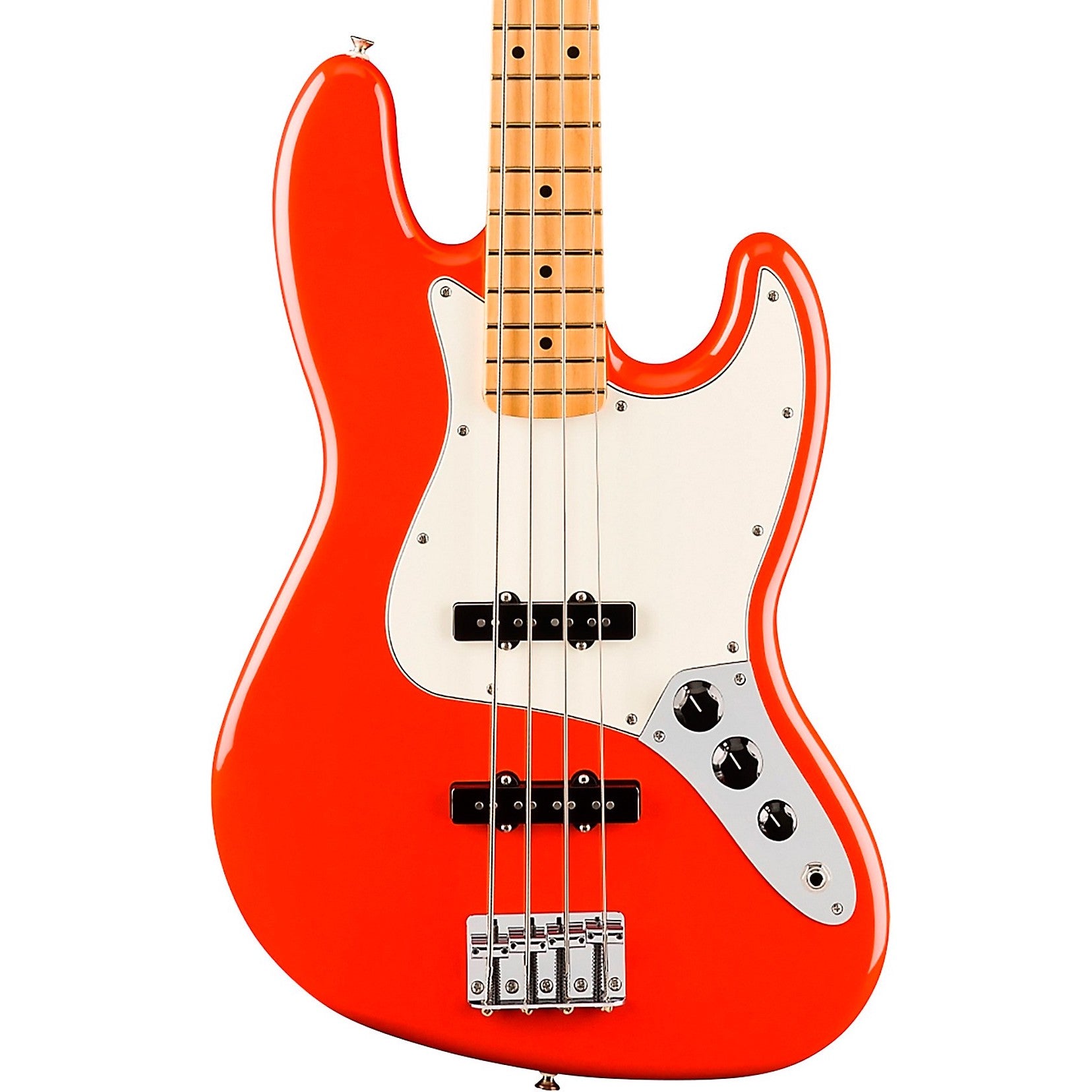 Fender Player II Jazz Bass Coral Red | Music Experience | Shop Online | South Africa