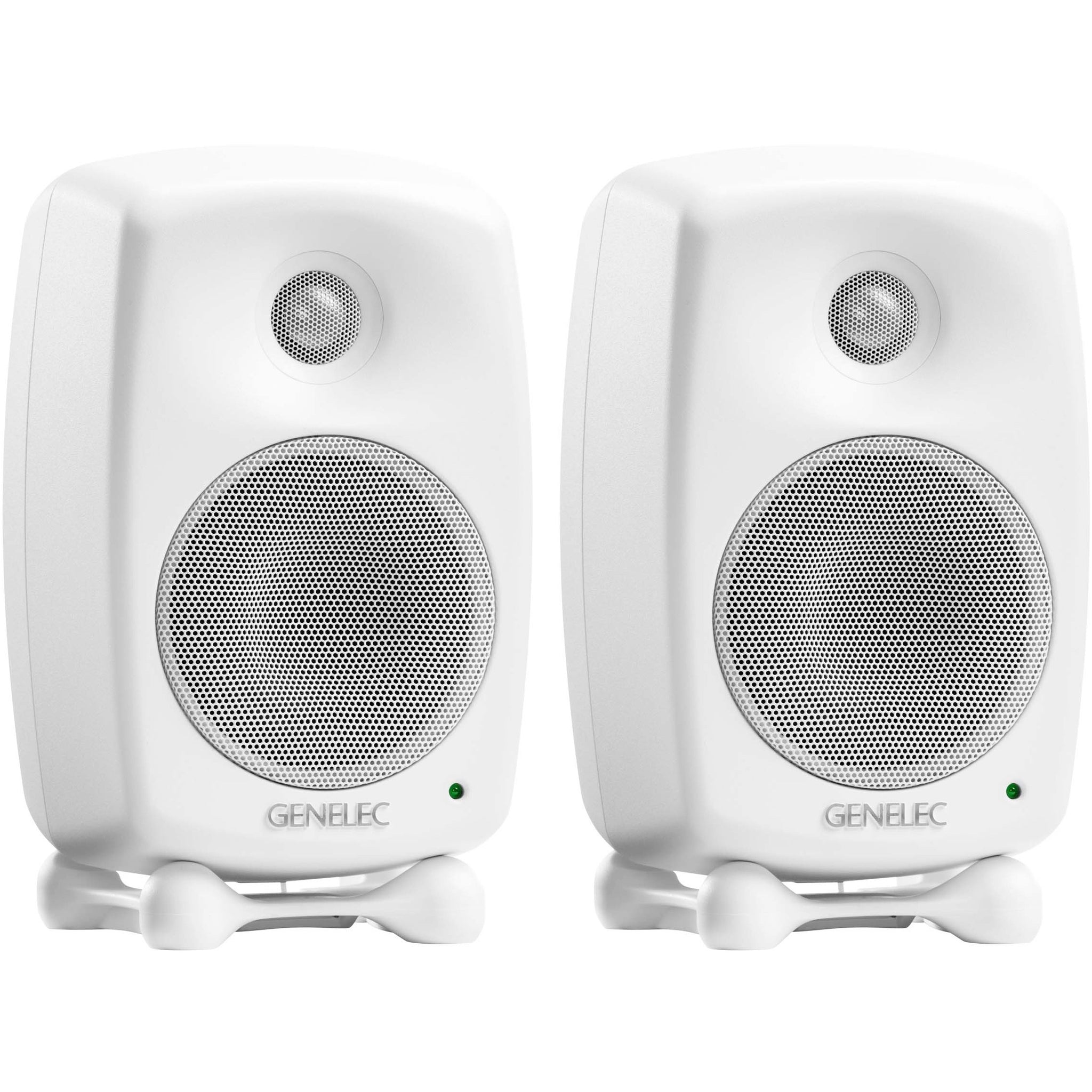 Genelec 8020DW White Bi-Amplified Studio Monitor Pair | Music Experience | Shop Online | South Africa