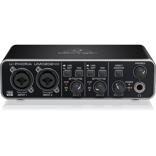 Behringer U-PHORIA UMC202HD USB 2.0 Audio Interface | Music Experience | Shop Online | South Africa