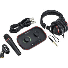 Focusrite Vocaster One Studio USB-C Podcasting Audio Interface Bundle | Music Experience | Shop Online | South Africa