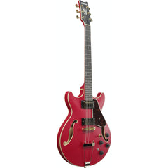 Ibanez AMH90-CRF Artcore Expressionist Hollowbody Cherry Red Flat | Music Experience | Shop Online | South Africa