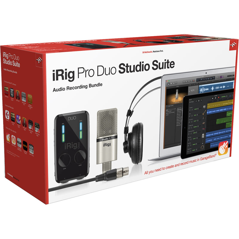 IK Multimedia iRig Pro Duo Studio Suite | Music Experience Online