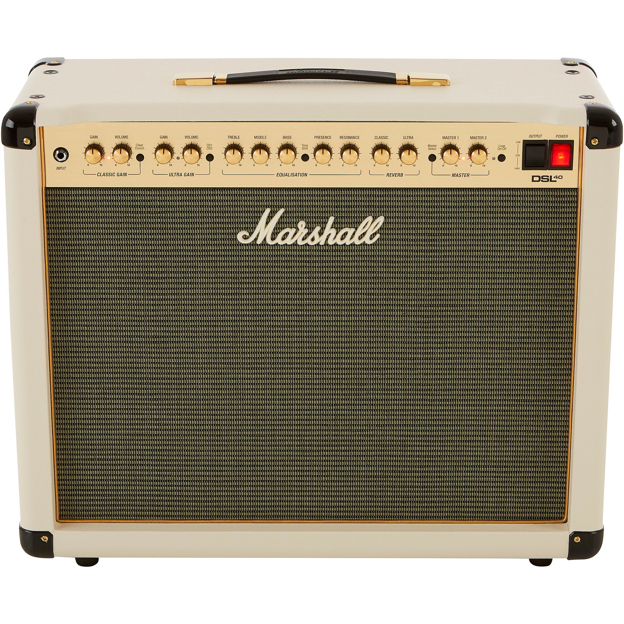 Marshall DSL40CRD2 40-watt 1x12" Cream Limited Edition Tube Combo | Music Experience | Shop Online | South Africa