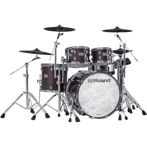 Roland VAD706 Gloss Ebony V-Drums Acoustic Design 5-Piece Electronic Drum Kit | Music Experience | Shop Online | South Africa