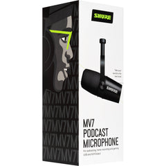 Shure MV7 Podcast Microphone Black | Music Experience | Shop Online | South Africa