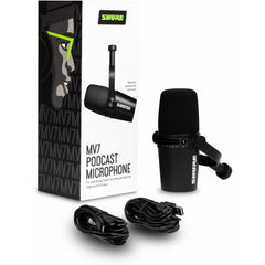 Shure MV7 Podcast Microphone Black | Music Experience | Shop Online | South Africa